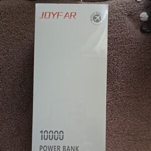 10000mAh White Power Bank Charger
